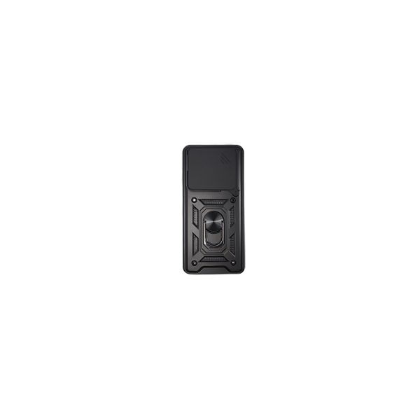 Maskica XIAOMI MM TPU za REDMI NOTE 14- 4G ANTI-SHOCK WITH RING crna-1