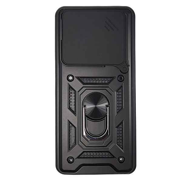 Maskica XIAOMI MM TPU za REDMI NOTE 14- 4G ANTI-SHOCK WITH RING crna-0