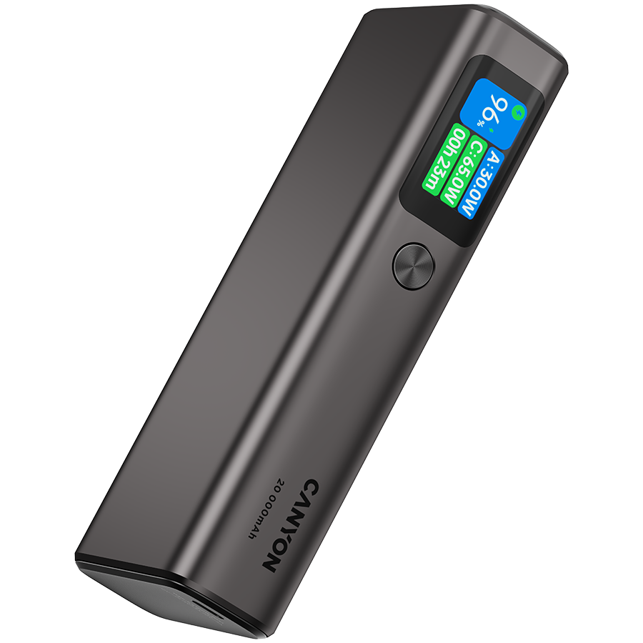 Power bank CANYON CNS-CPB230DG (20000 mAh, PD130W, Dark Grey)-3