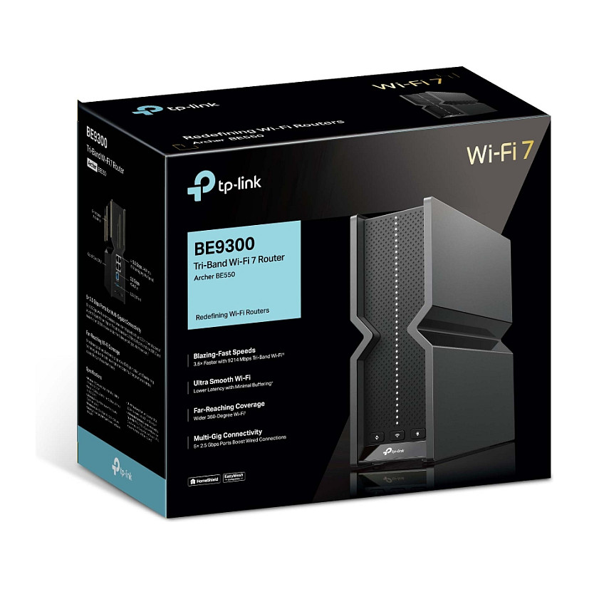 Router TP-LINK ARCHER BE550 Tri-band BE9300-17