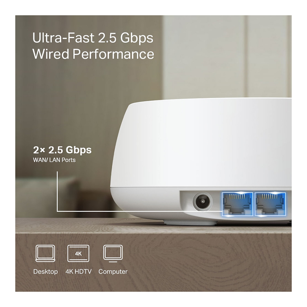Sustav WiFi 7 TP-LINK DECO BE25 (2-PACK) - KORIŠTENI jamstvo 6 mjeseci-6