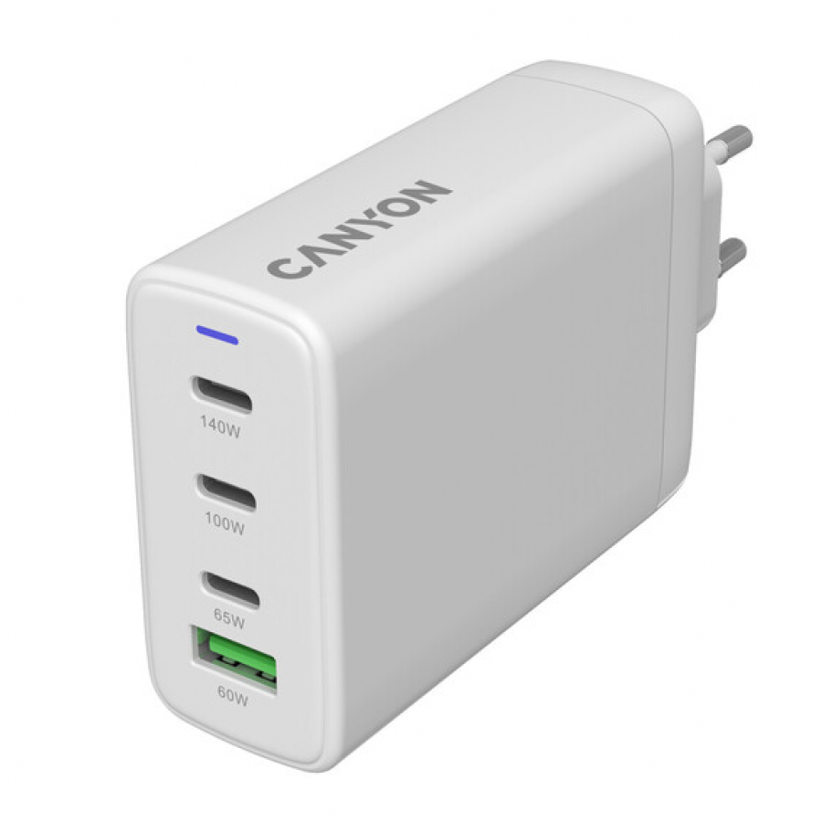 Punjač CANYON CNS-CUW140ACC (150W, 3xPD, 1xQC, EU, bijela)-3