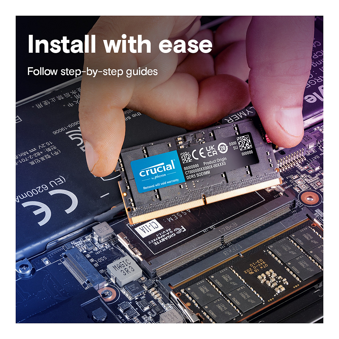 RAM CRUCIAL CT64G56C46S5 64GB DDR5-5600 SODIMM-6
