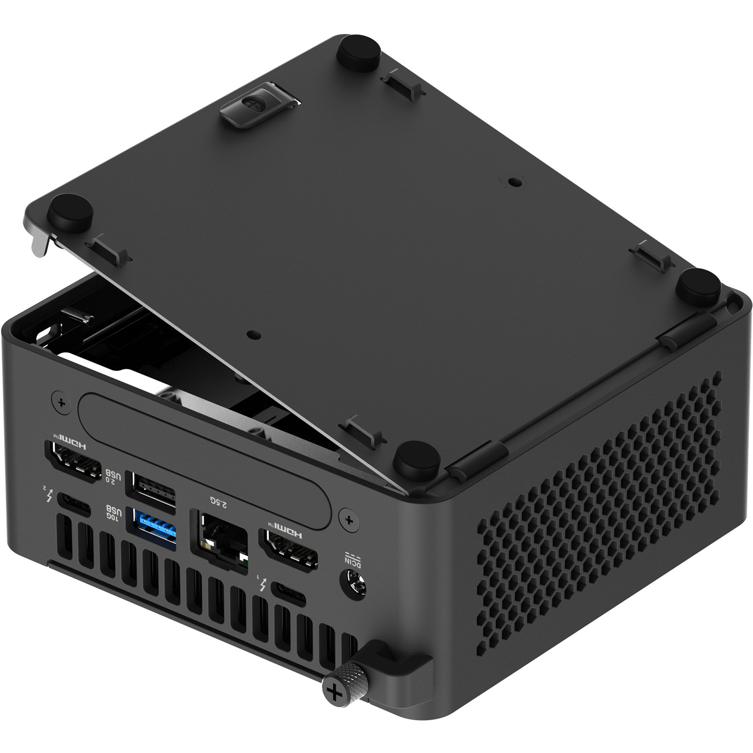 NUC ASUS 90AR00Q2-M000A0 (Intel Arc graphics, bez RAM-a, bez pohrane, Wi-Fi 7, 7 USB, 4 HDMI 2.1)-5