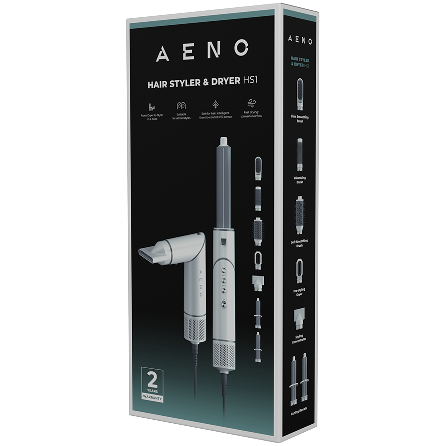 Sušilo za kosu AENO AHS0001 (1200W, Ionizator, 4 načina temperature, 3 brzine, manje od 85dB)-8
