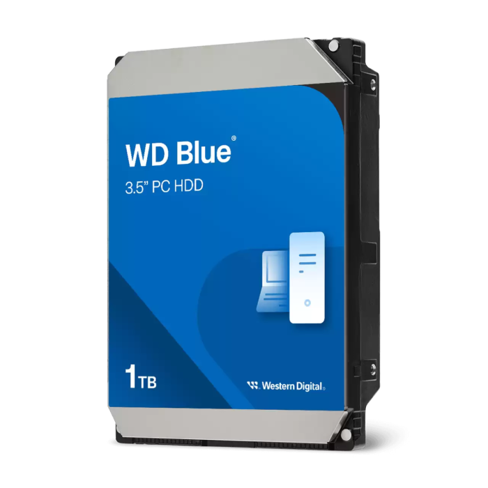Tvrdi disk WESTERN DIGITAL WD10EARZ (3.5", 1tb, 64mb, 5400 rpm, sata 6 gb/s, wd blue)
