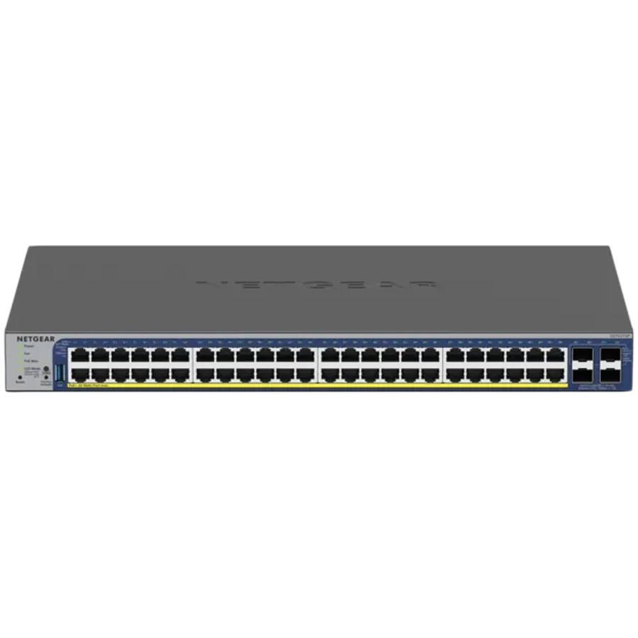 Mrežni Switch NETGEAR GS752TXP-300EUS (48-portni Gigabit PoE+, 4x 10G SFP+)-0