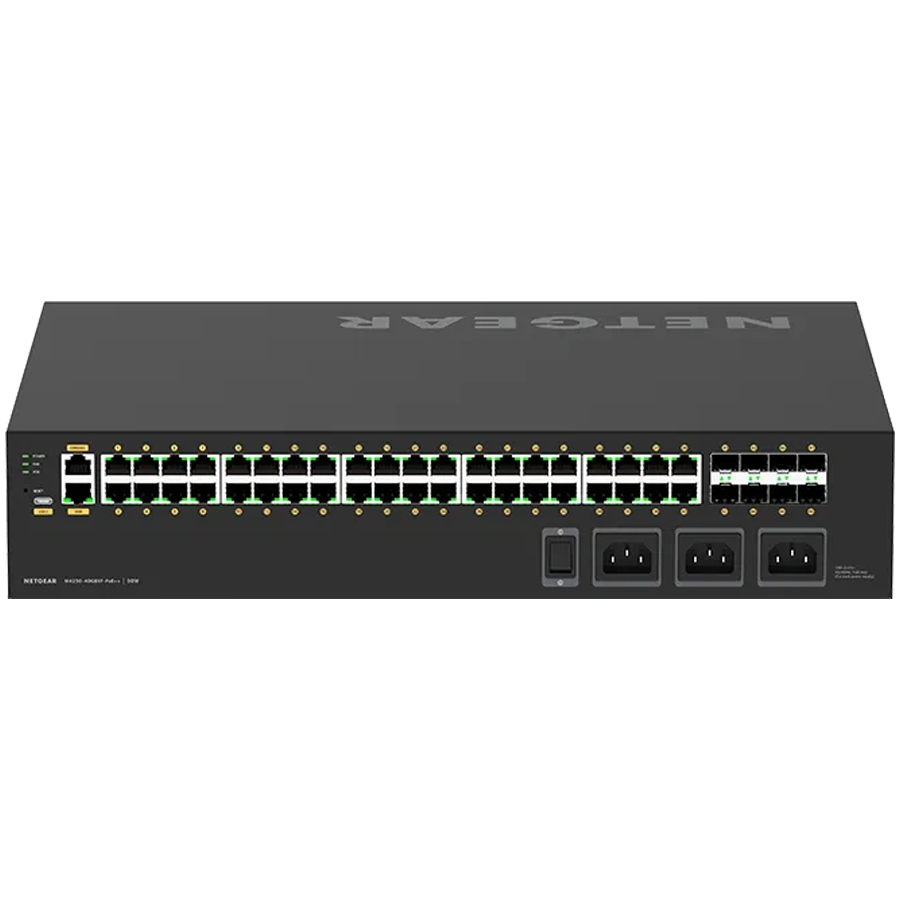Mrežni switch NETGEAR M4250-40G8XF-PoE++ (40x1G PoE++, 8xSFP+, GSM4248UX-100EUS)-2