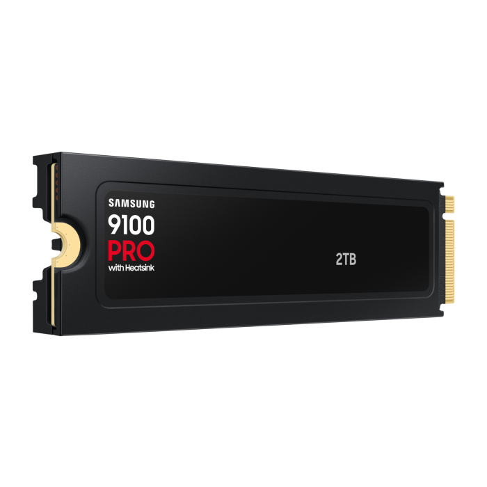 SSD SAMSUNG MZ-VAP2T0CW 2TB M.2 PCIEx4 PCI Gen5.0 9100 Pro s Heatsink-2