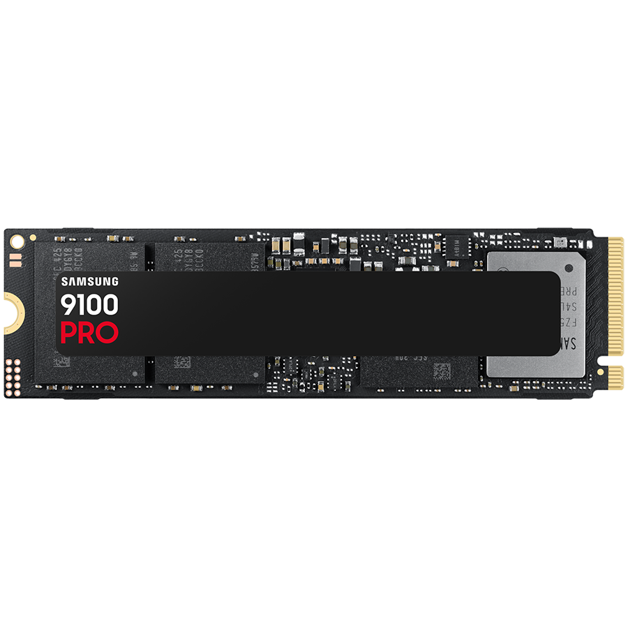SSD SAMSUNG MZ-VAP1T0CW 1TB M.2 PCIEx4 PCI Gen5.0 9100 Pro s Heatsink-1
