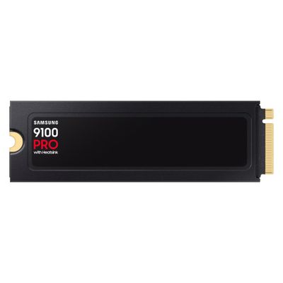 SSD SAMSUNG MZ-VAP1T0CW 1TB M.2 PCIEx4 PCI Gen5.0 9100 Pro s Heatsink-4