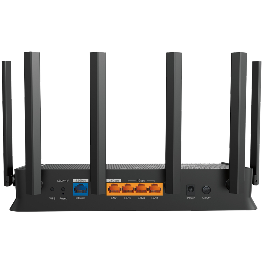 Router TP-LINK B6500 Dual-Band Wi-Fi 7 5764+688 Mbps, 2.5 Gbps Lan, USB 3.0-6