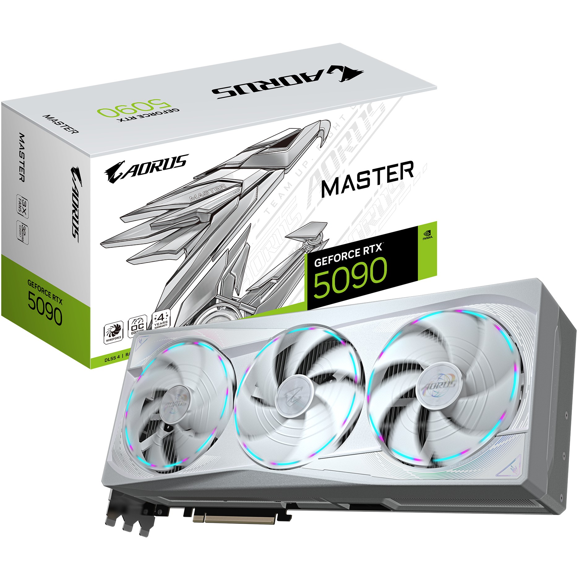 Grafička kartica GIGABYTE AORUS GeForce RTX 5090 Master Ice 32g (32GB GDDR7, PCI-E 5.0)-3
