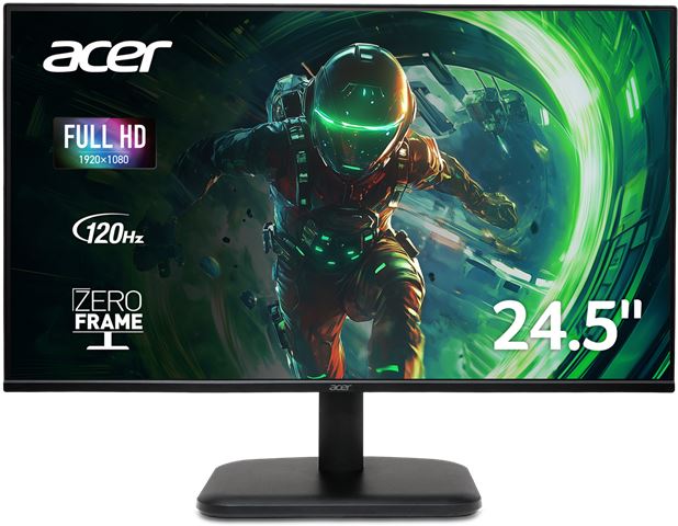 Monitor ACER EK251Q (24.5", IPS, HDMI, VGA, 120Hz, ZeroFrame)-1