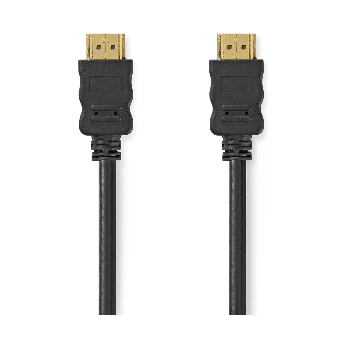 Kabel NEDIS CVGL34060BK05, HDMI (m) na HDMI (m), 4K@60Hz, ethernet, crni, 0.5m-3