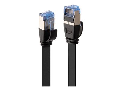 Mrežni kabel LINDY Cat.6A U/FTP plosnati, 2m, crna boja-1