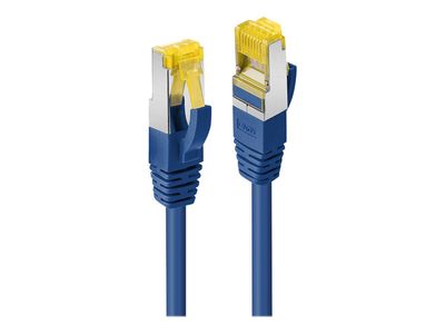 Mrežni kabel LINDY Cat.6A S/FTP LSZH, 10m, plava boja-0