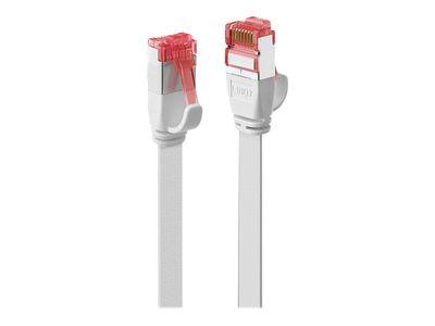 Mrežni kabel LINDY Cat.6 U/FTP plosnati, 30 cm, bijela boja