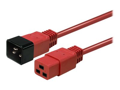 Produžni kabel za napajanje LINDY C19 na C20, 2m