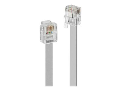 Telefonski kabel LINDY RJ-12 (M/M), 15m-0