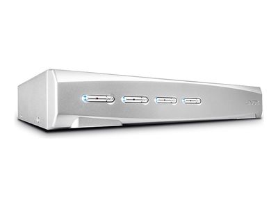 KVM preklopnik LINDY 4-portni DVI-I, USB 2.0 & Audio Pro-1