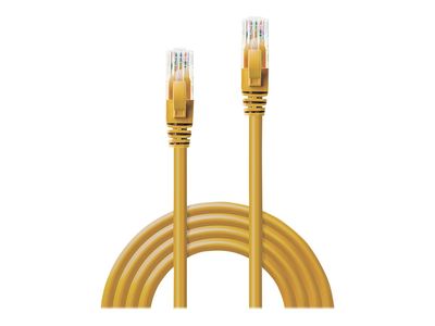 Mrežni kabel LINDY Cat.6 U/UTP, 2m, žuta boja