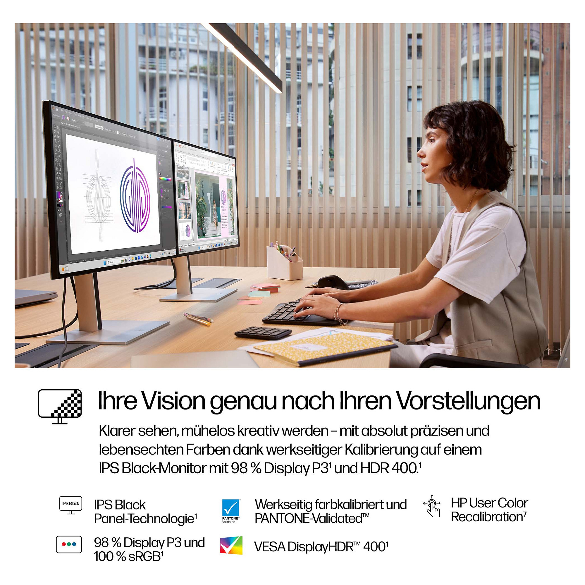 Monitor HP 727pu Series 7 Pro (27", QHD, HDR, Thunderbolt 4)-13