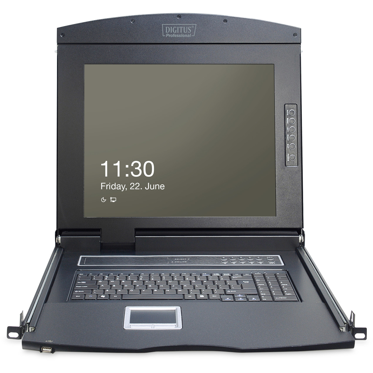 KVM konzola DIGITUS Professional DS-72210-1FR (17", 1-port, FR tipkovnica)-8