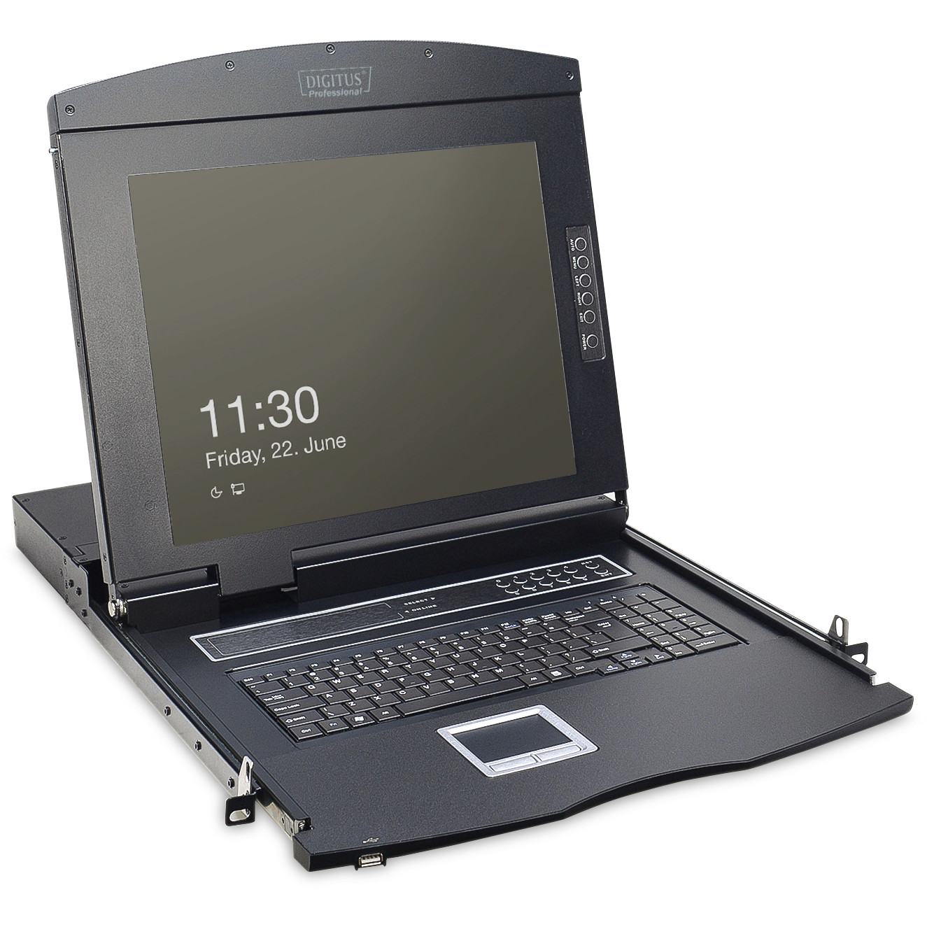 KVM konzola DIGITUS Professional DS-72210-2US 17"-1