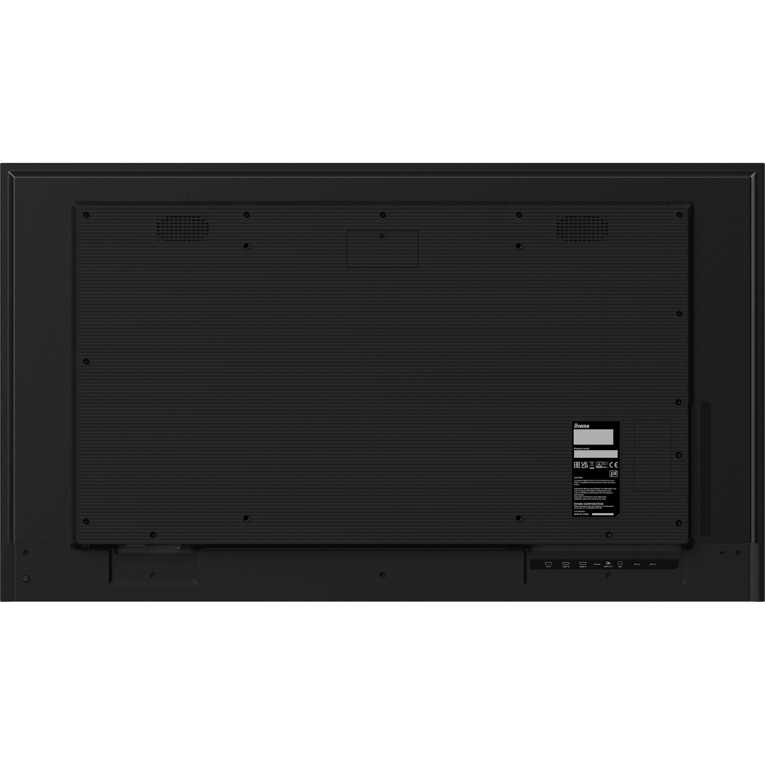 iiyama ProLite LH5065UHSB-B1AG 50" Class (49.5" viewable) LED-backlit LCD display - 4K - for digital signage-10
