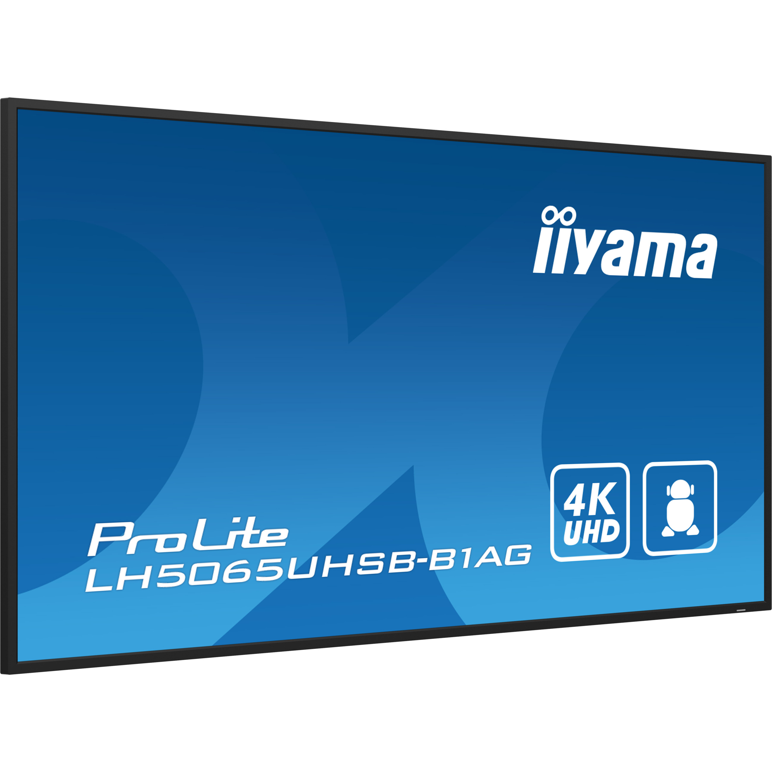iiyama ProLite LH5065UHSB-B1AG 50" Class (49.5" viewable) LED-backlit LCD display - 4K - for digital signage-14