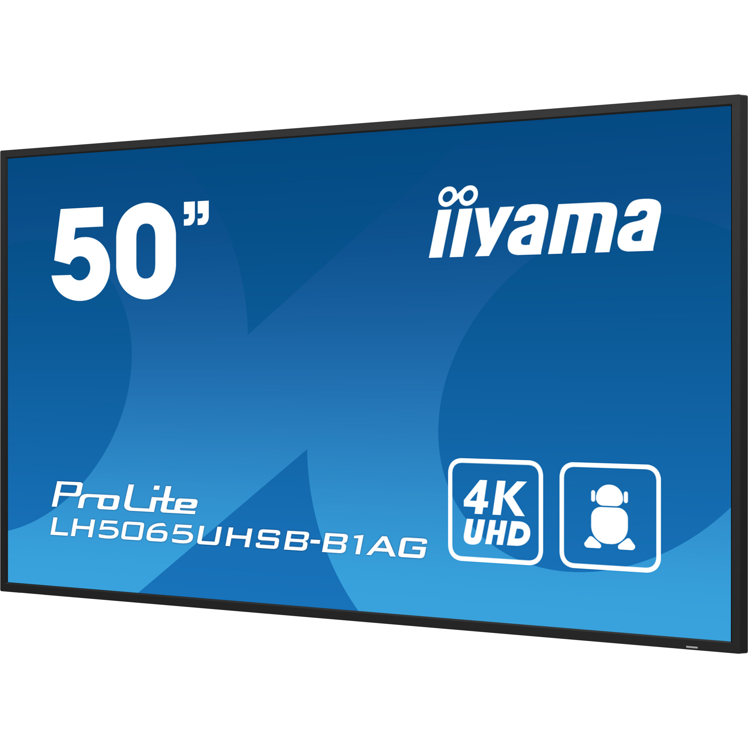 iiyama ProLite LH5065UHSB-B1AG 50" Class (49.5" viewable) LED-backlit LCD display - 4K - for digital signage-15