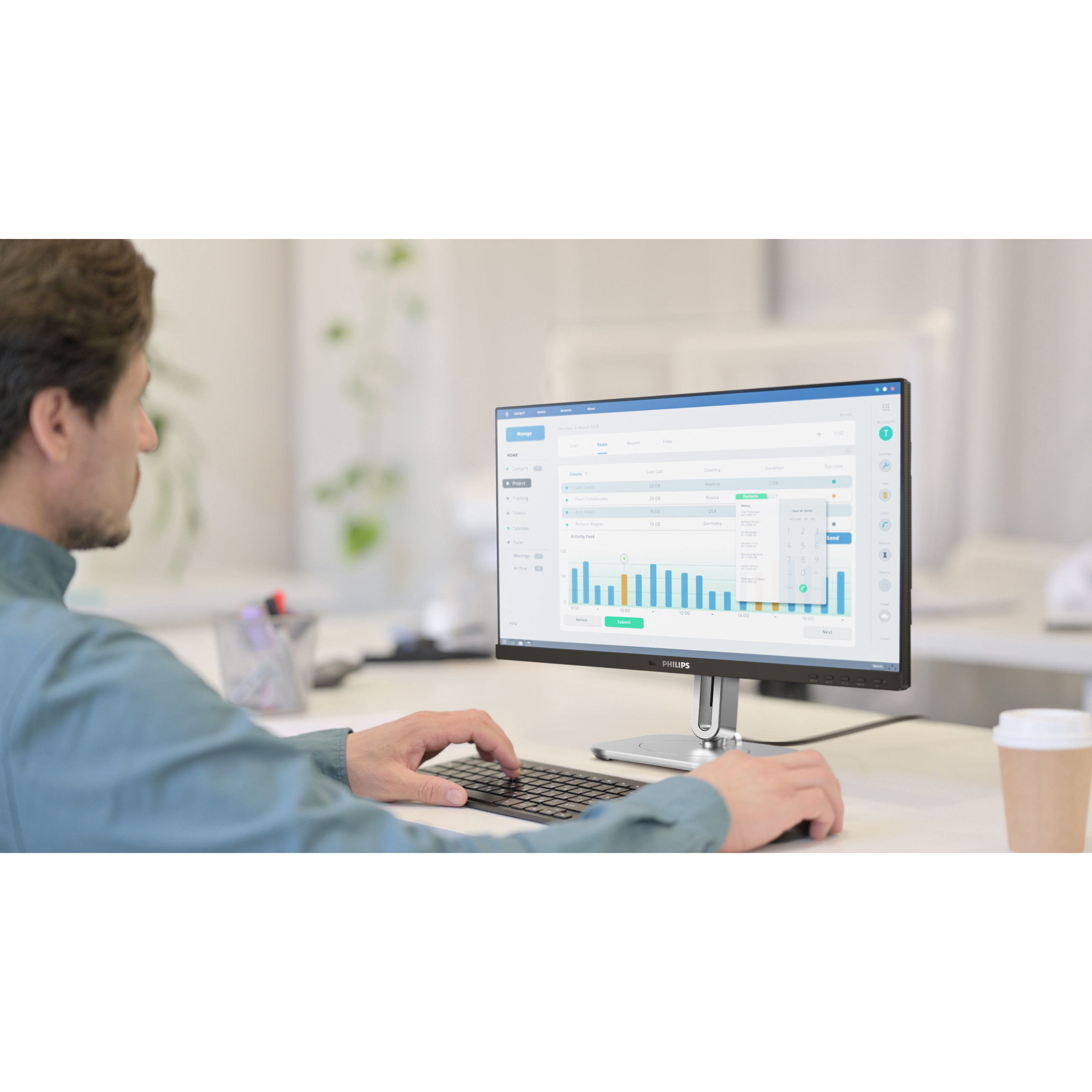 Monitor PHILIPS 24B2G5200 LED Full HD (24 inča, 1080p)-10
