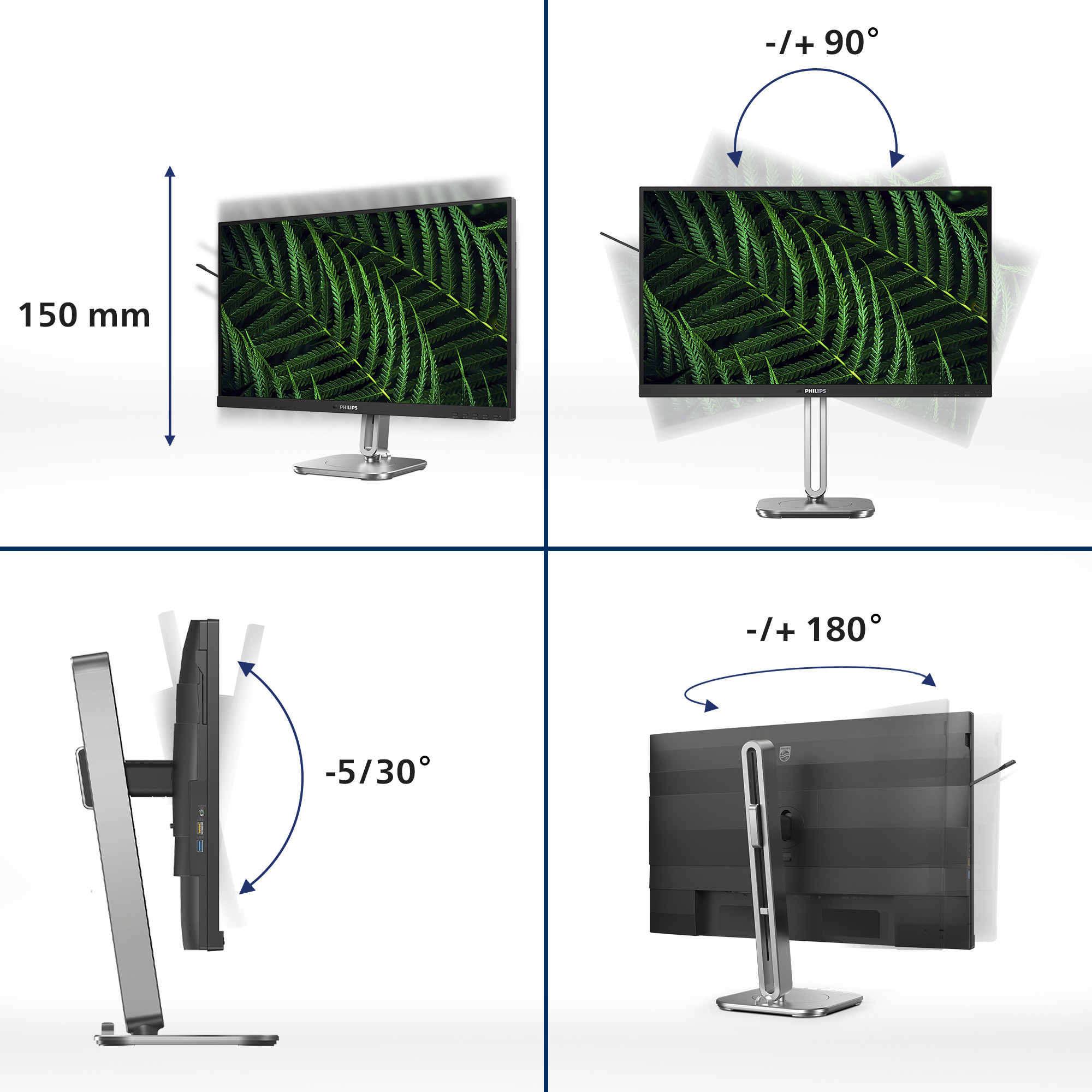 Monitor PHILIPS 24B2G5200 LED Full HD (24 inča, 1080p)-14