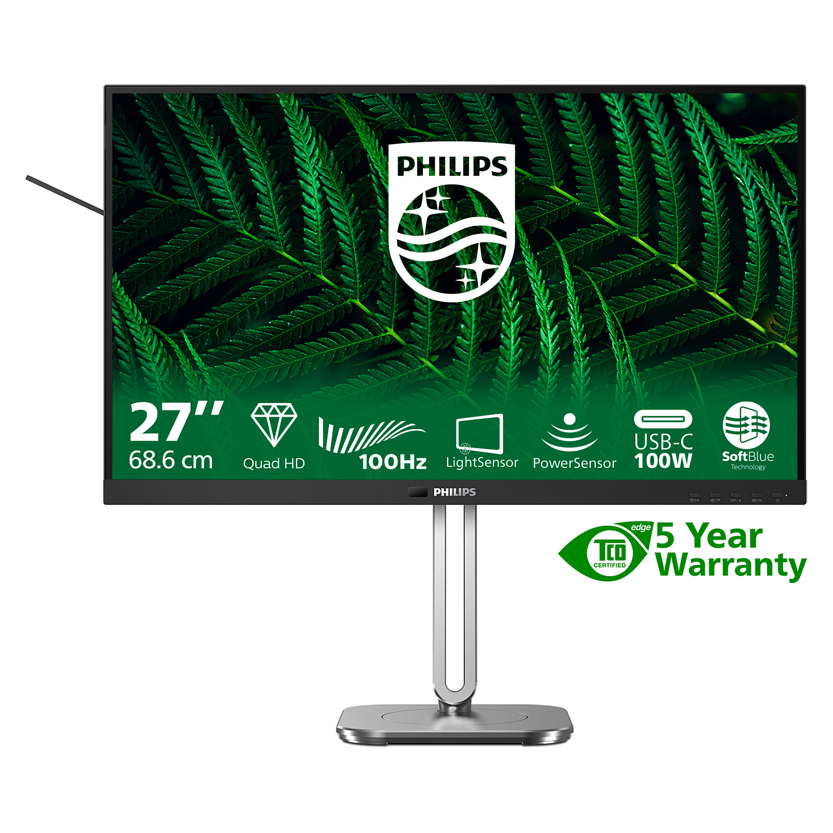 Monitor PHILIPS 27B2G5601 - QHD - 27 inča-12