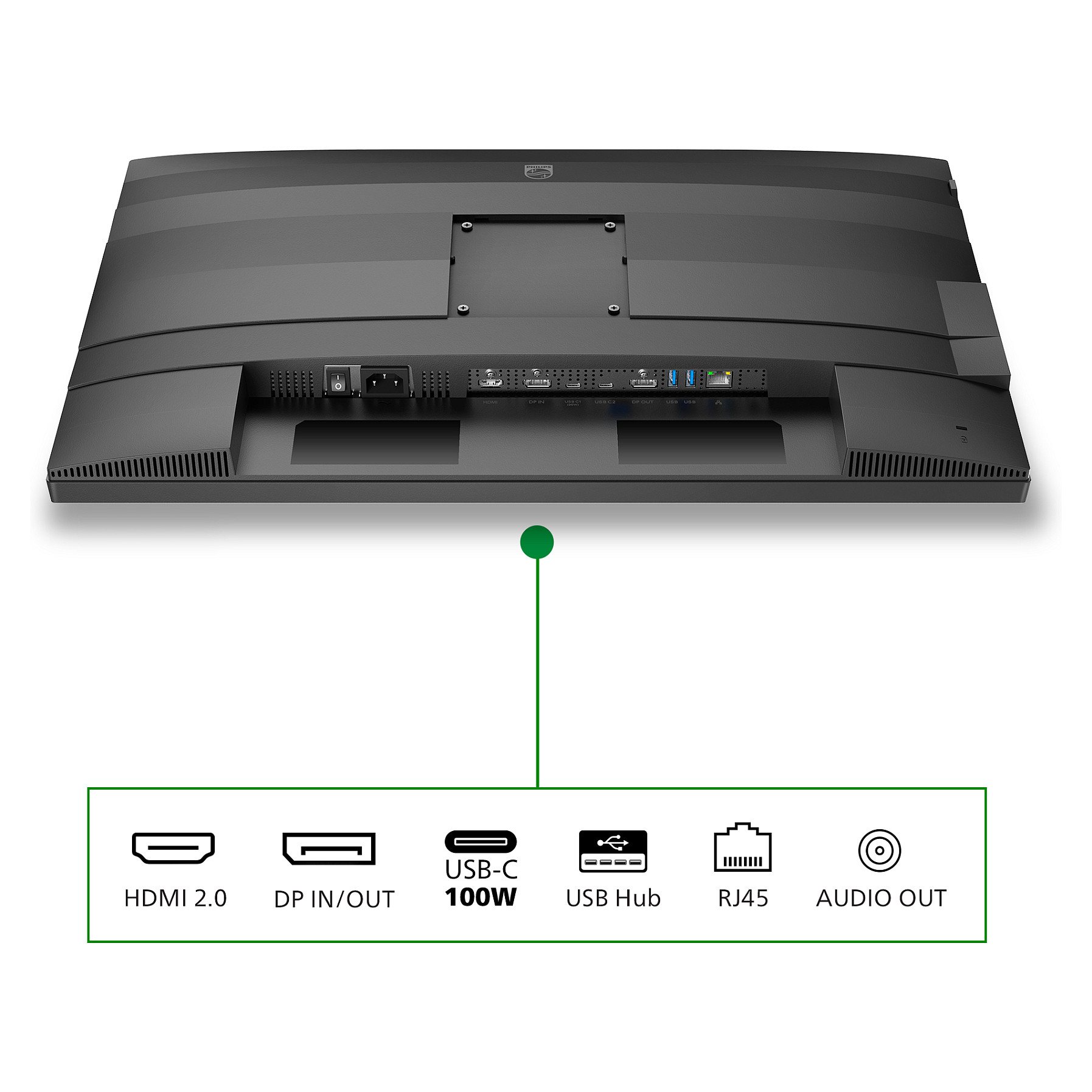 Monitor PHILIPS 27B2G5601 - QHD - 27 inča-15