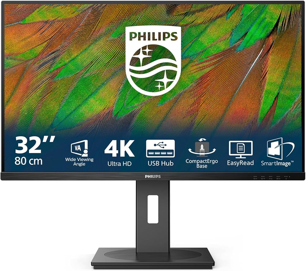 Monitor PHILIPS 32B1N3800 32" 4K-16