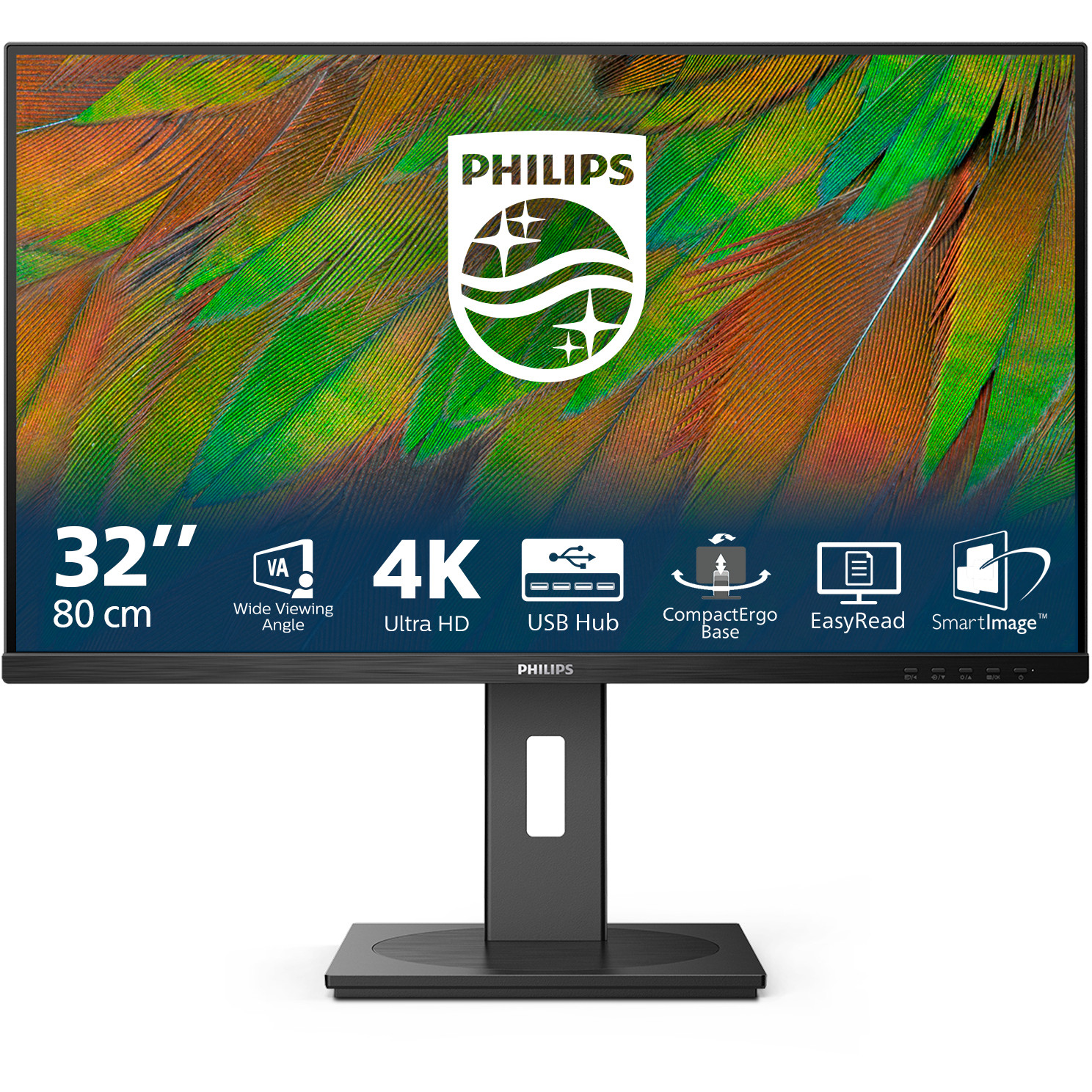 Monitor PHILIPS 32B1N3800 32" 4K-4