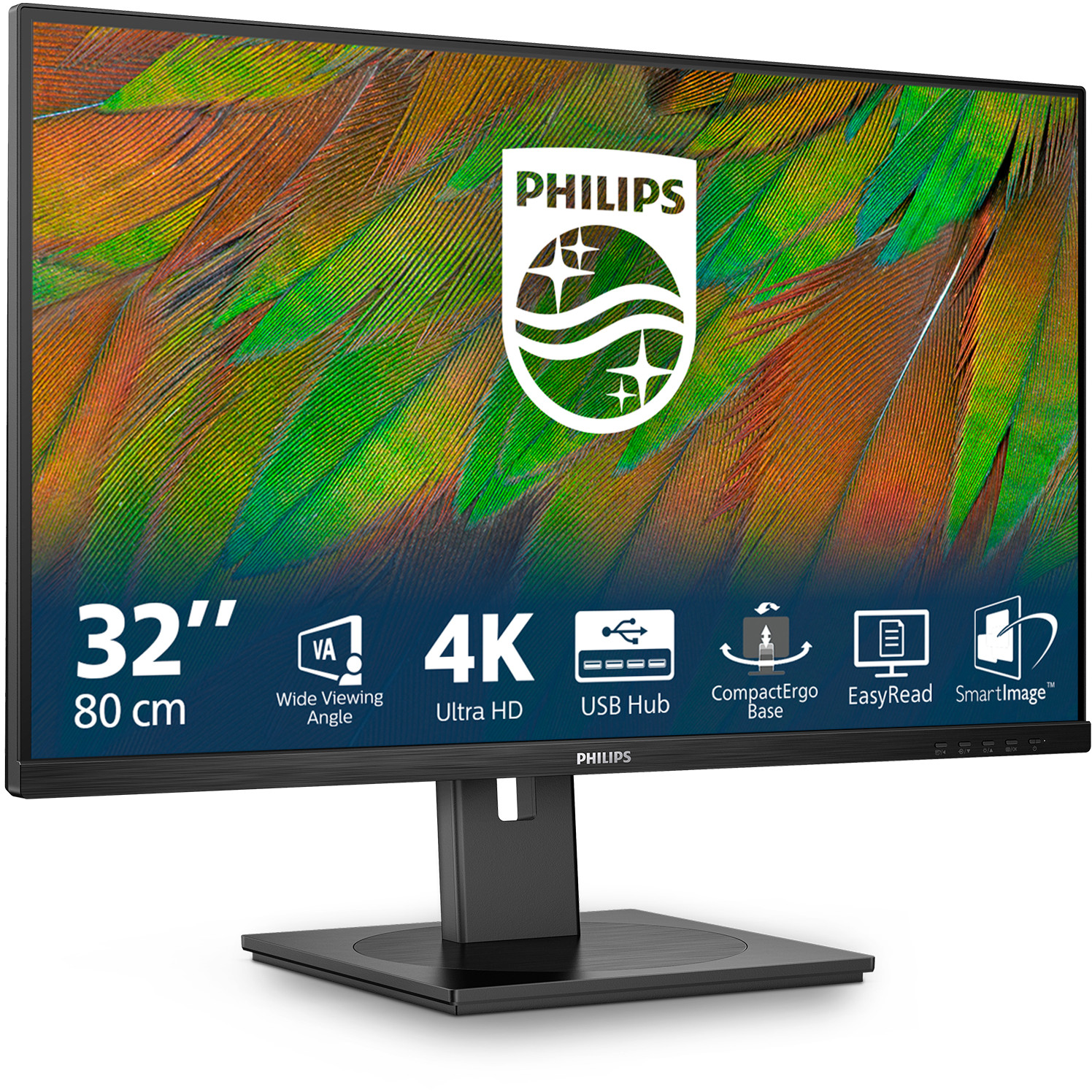Monitor PHILIPS 32B1N3800 32" 4K-6