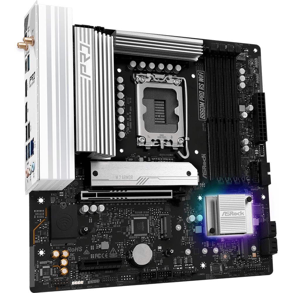 MB ASRock Intel 1851 B860M Pro RS WiFi-7