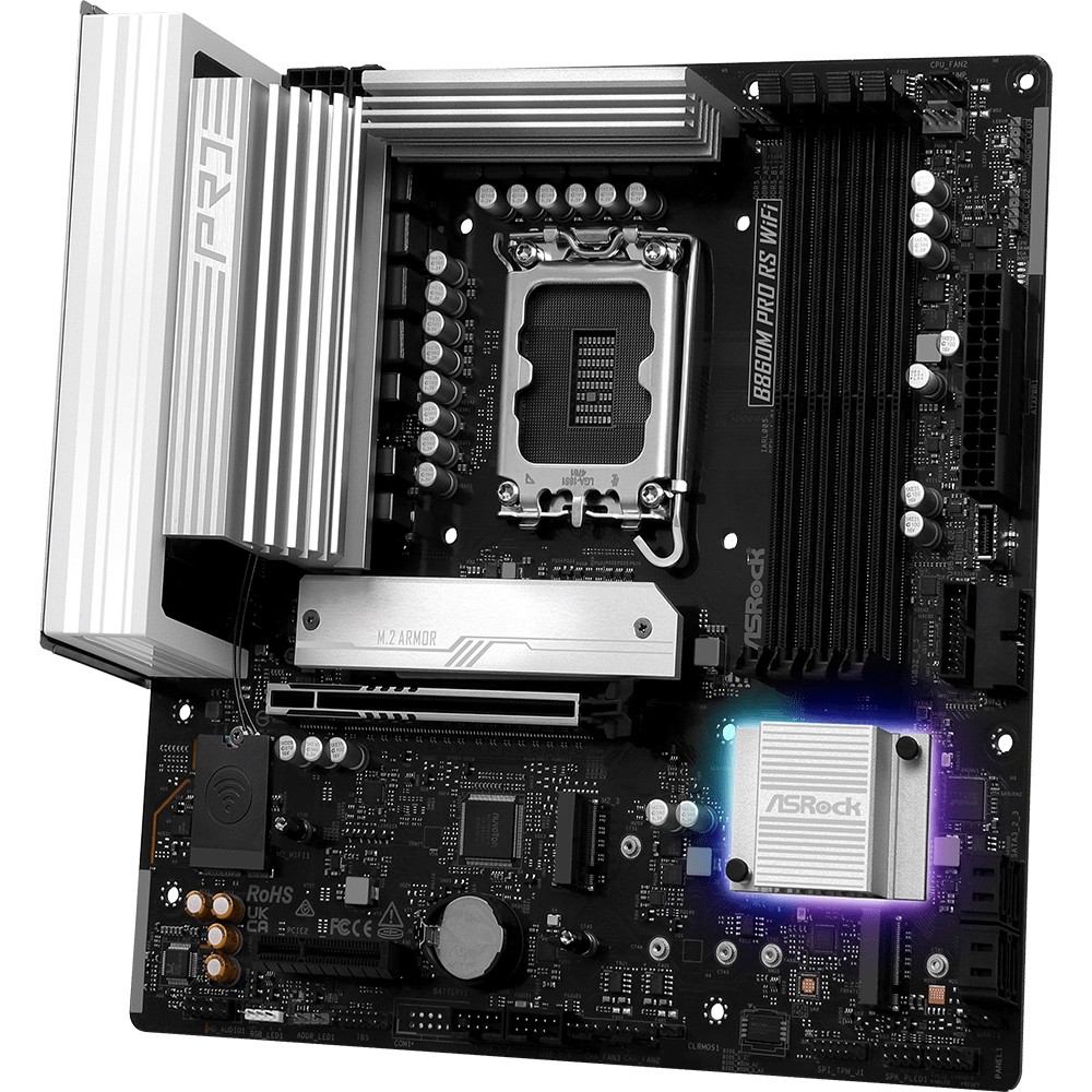 MB ASRock Intel 1851 B860M Pro RS WiFi-8