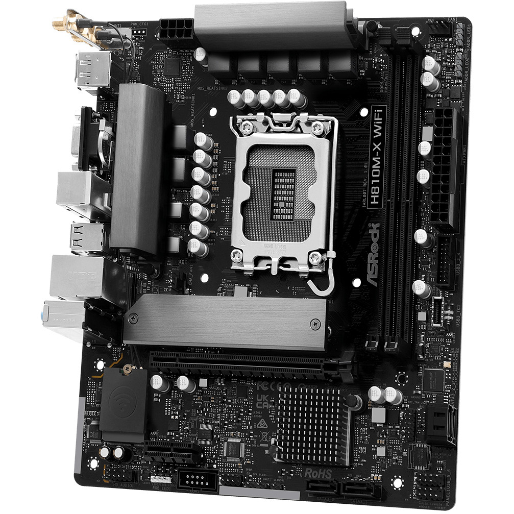 Matična ploča ASROCK Intel 1851 H810M-X WiFi-3