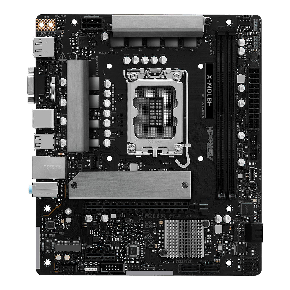 Matična ploča ASROCK Intel 1851 H810M-X-1