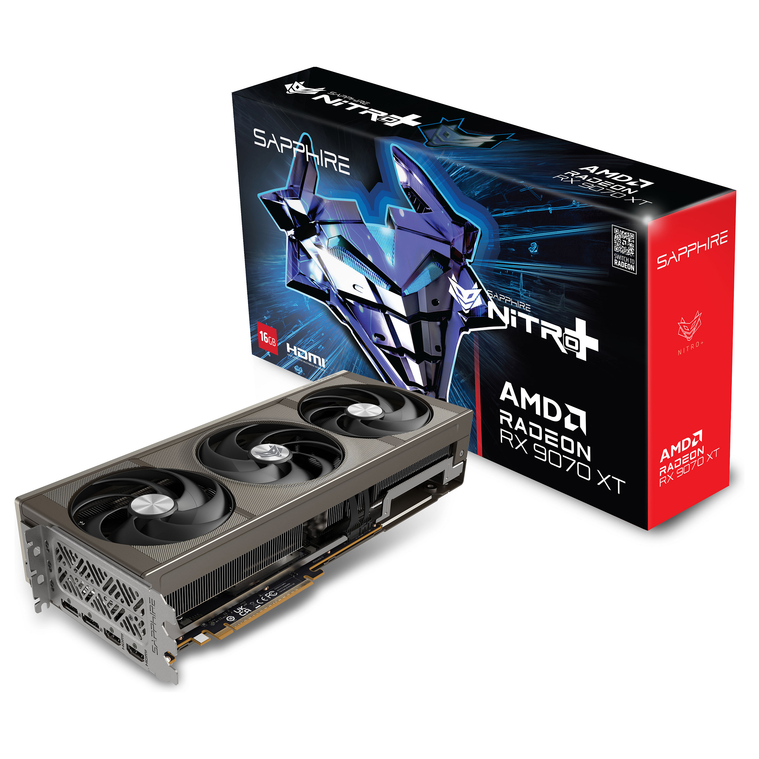 Grafička kartica Sapphire RX9070XT 16GB Nitro+ Gaming OC-12