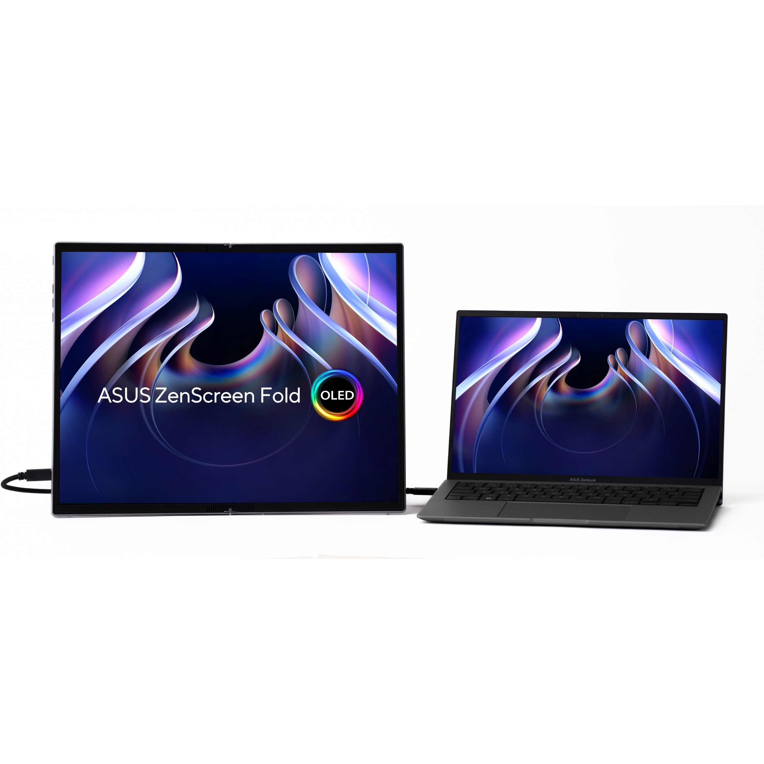 Monitor ASUS ZenScreen Fold OLED MQ17QH - QHD - 17.3"-5