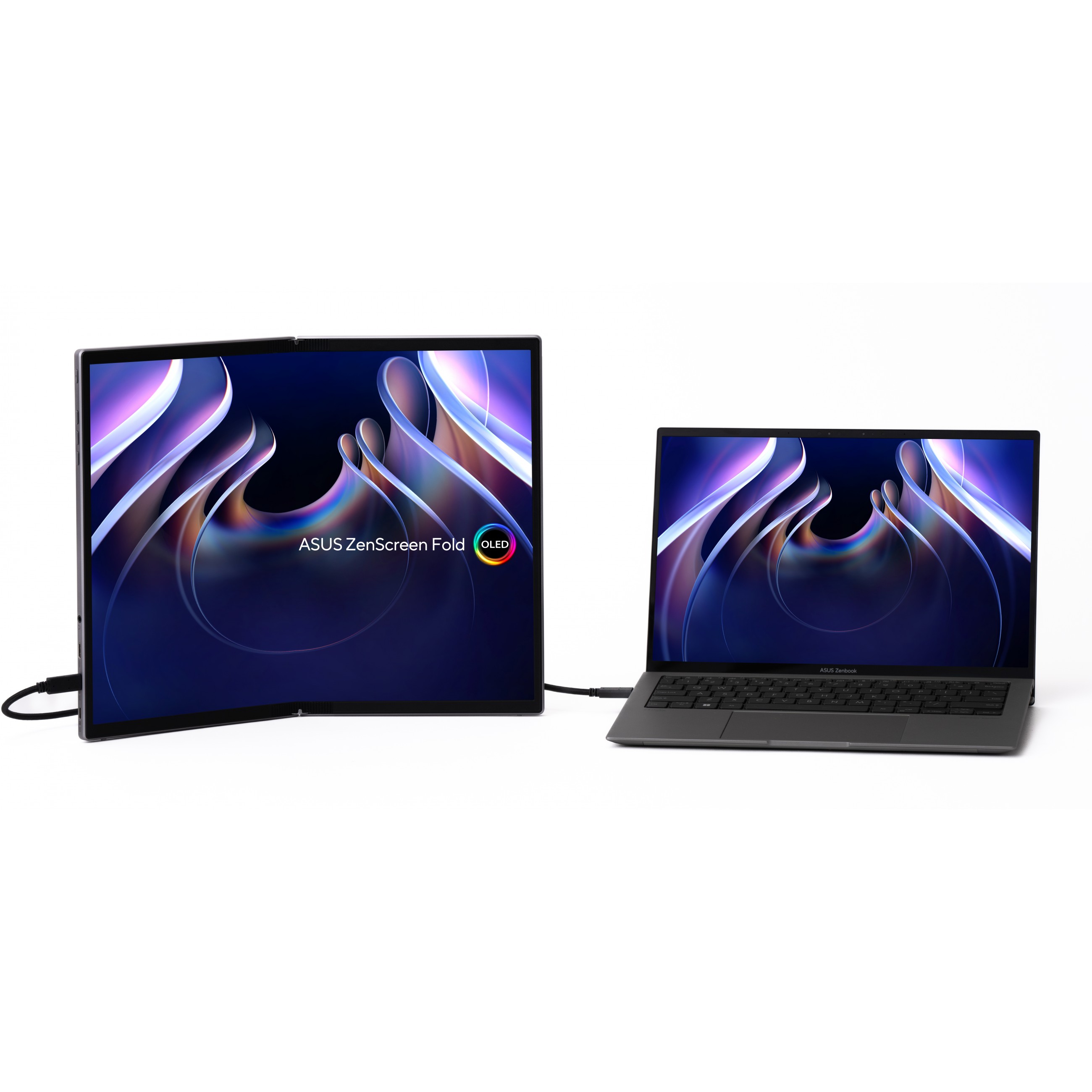 Monitor ASUS ZenScreen Fold OLED MQ17QH - QHD - 17.3"-6