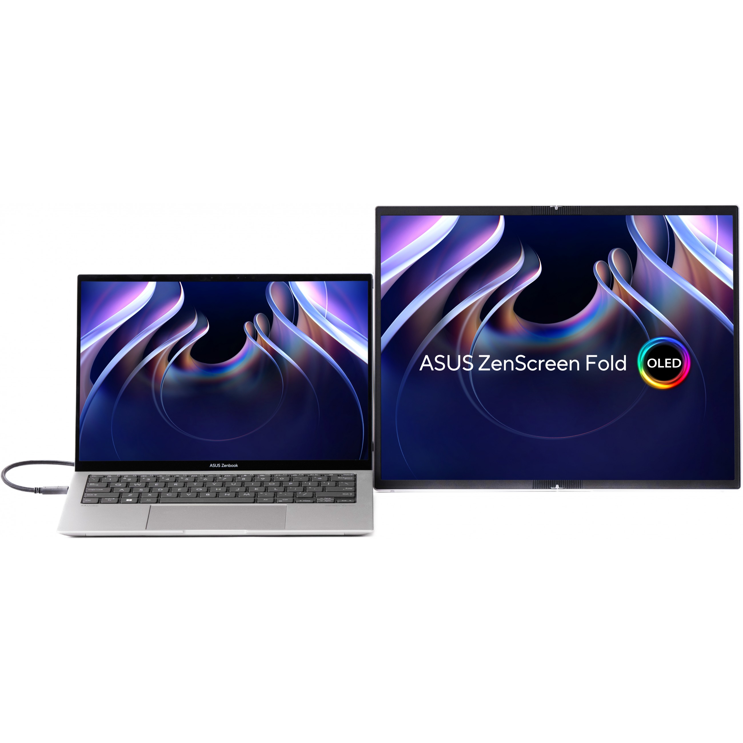 Monitor ASUS ZenScreen Fold OLED MQ17QH - QHD - 17.3"-9