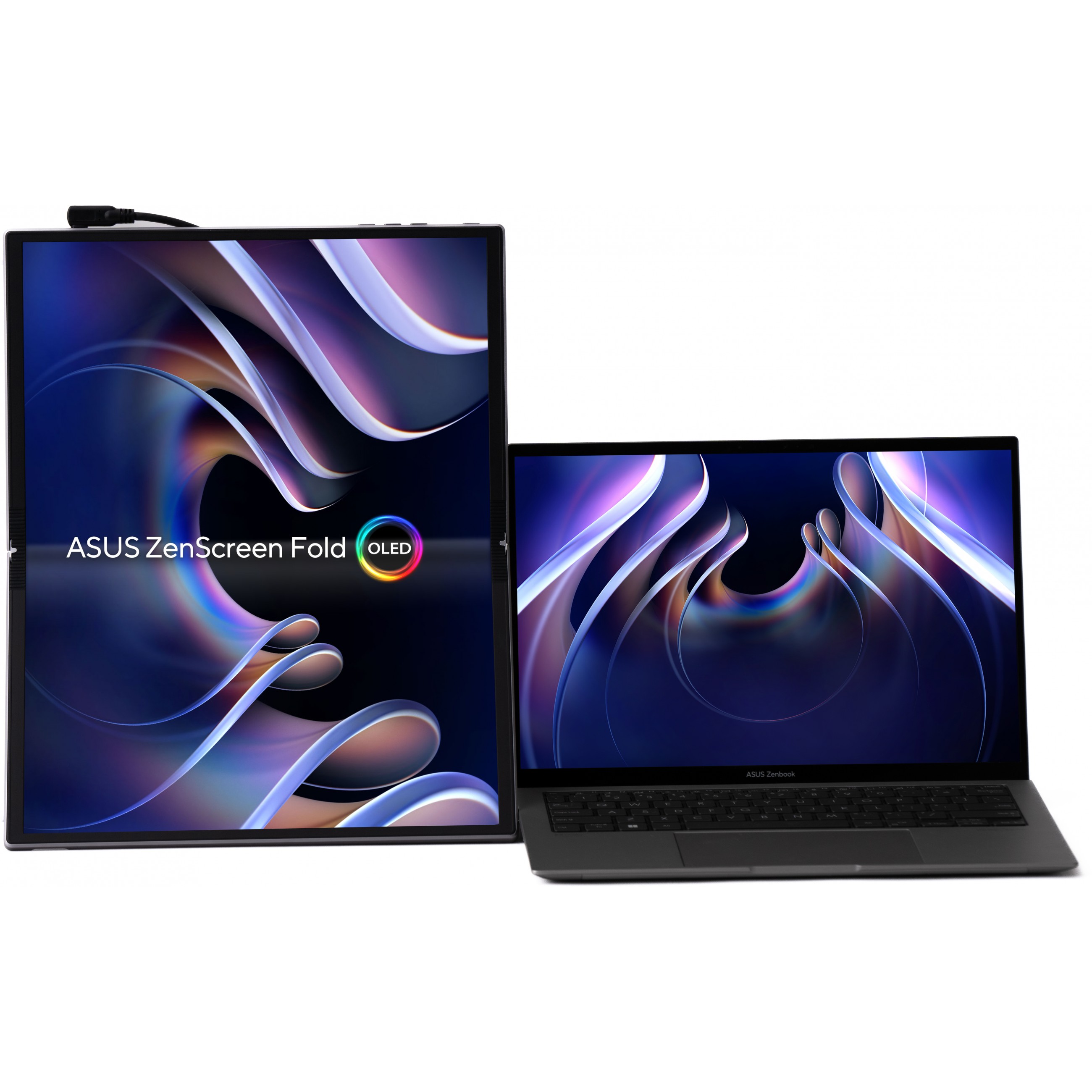 Monitor ASUS ZenScreen Fold OLED MQ17QH - QHD - 17.3"-11