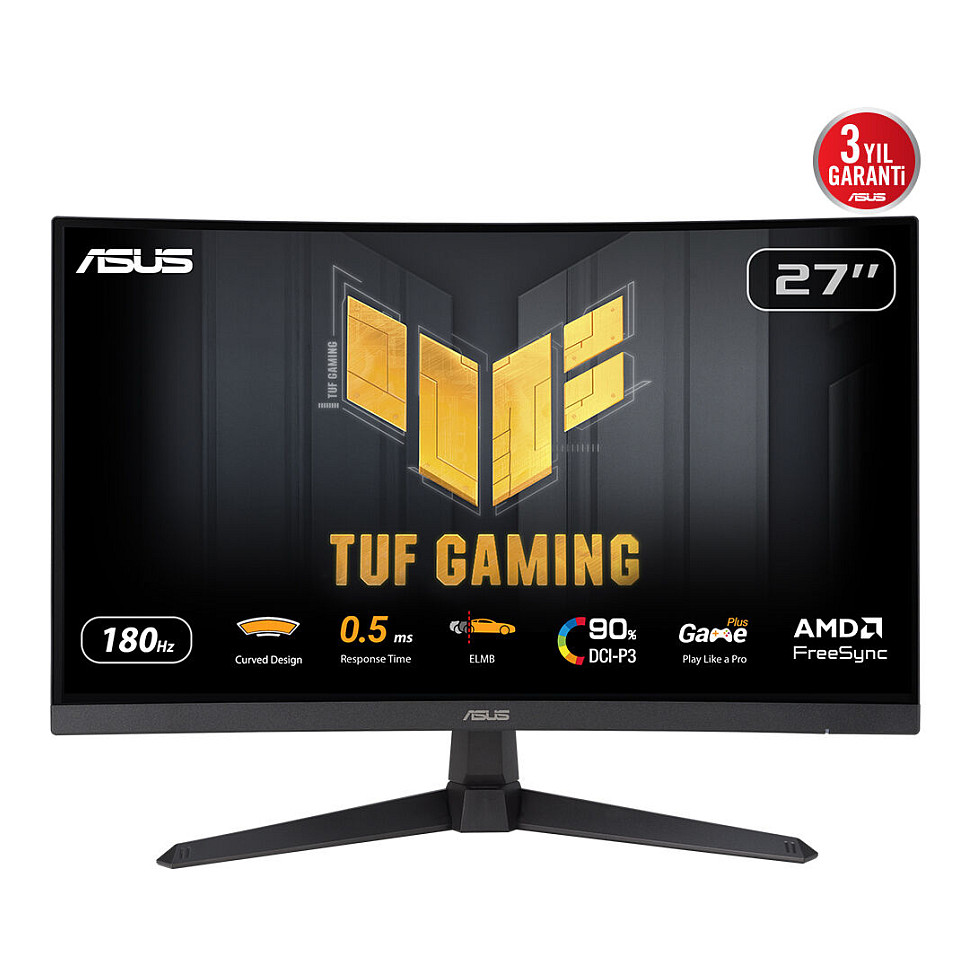 Monitor ASUS TUF Gaming VG27WQ3B - LED monitor - curved - QHD - 27" - HDR-6