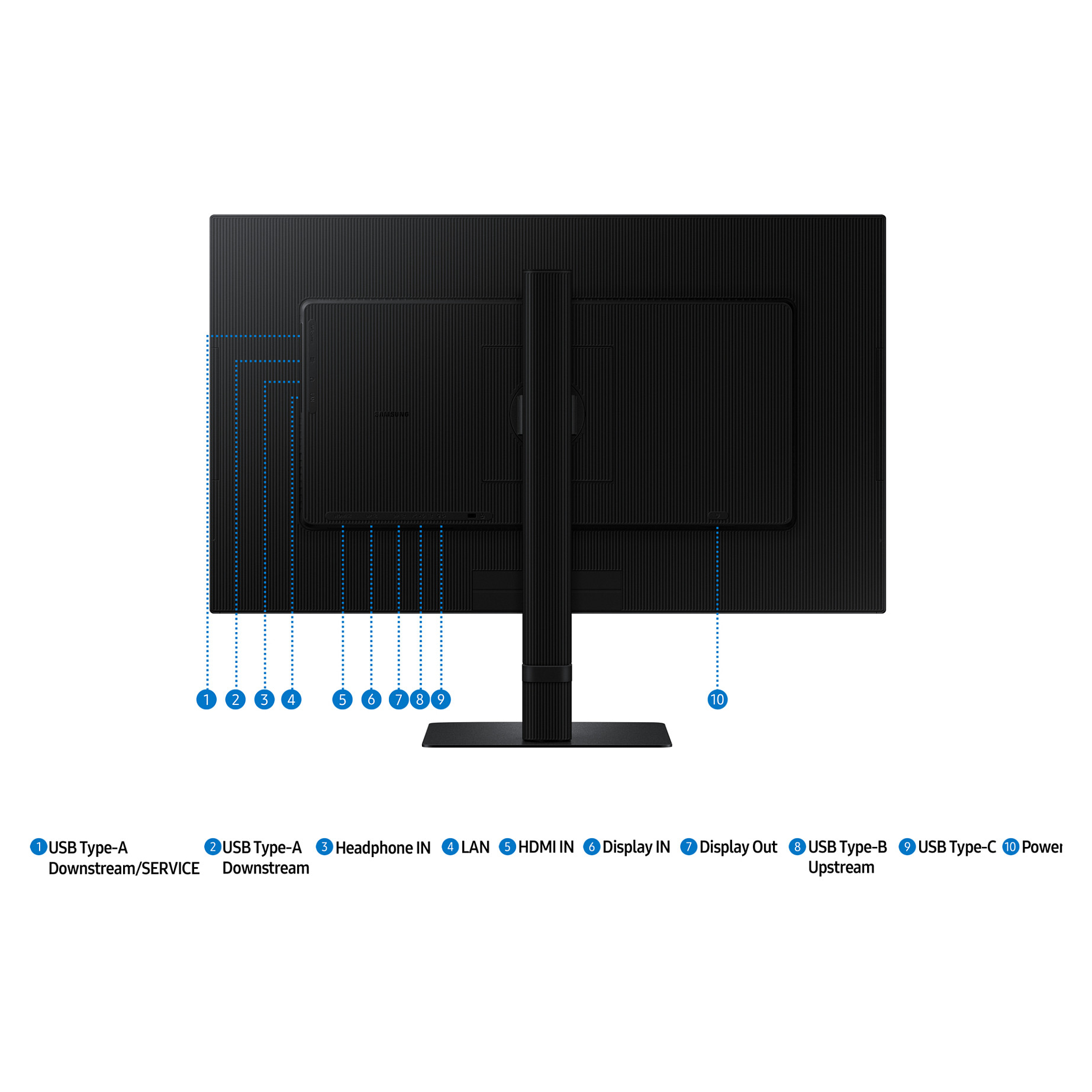 Monitor SAMSUNG ViewFinity S6 S27D604UAU (27", QHD, HDR, LED)-18